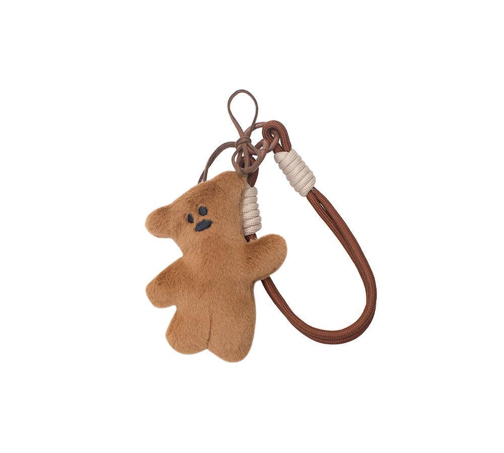 Cute Plush Tilt Bear Charm - Huakoa
