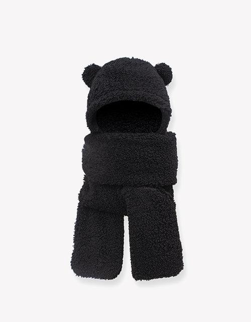 3 In 1 Bear Plush Hat - Huakoa