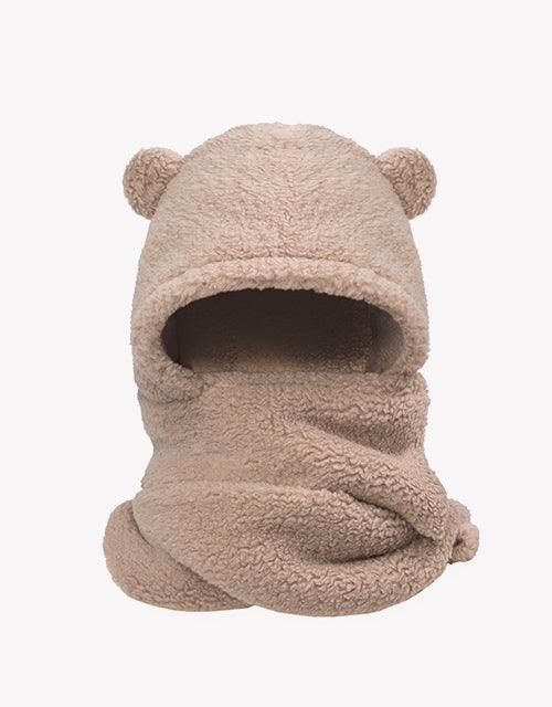 3 In 1 Bear Plush Hat - Huakoa