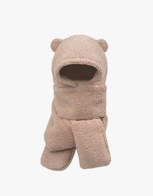 3 In 1 Bear Plush Hat - Huakoa
