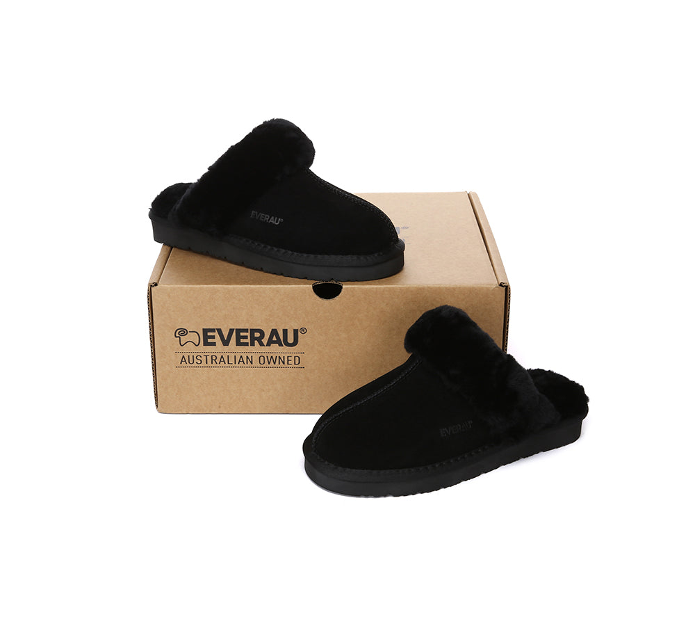 Muffin Slipper Suede