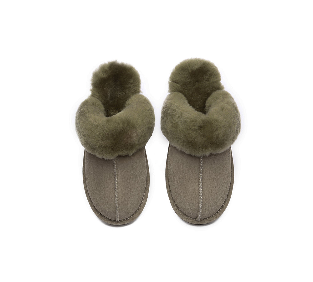 Muffin Slipper Suede