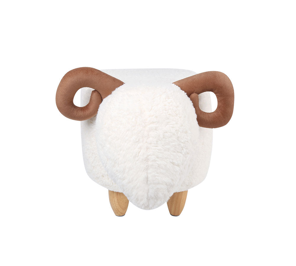 Ottoman Soft Sheep Pouffe