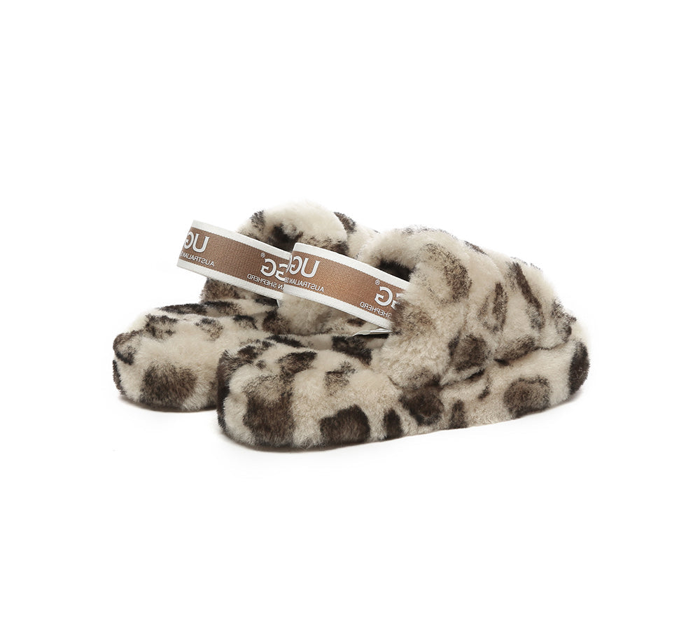 Kids Leopard Slides