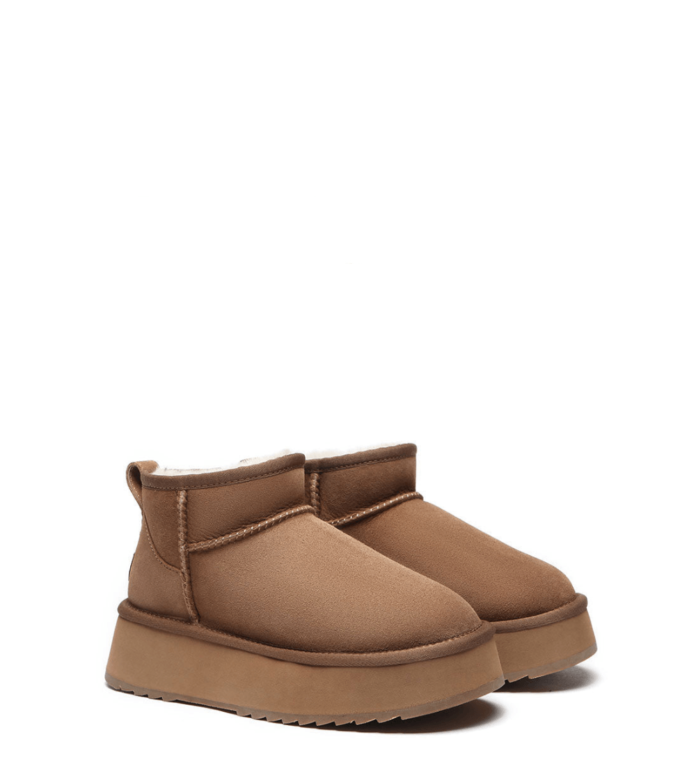 Classic Ankle Boots Ultra Mini Platform - Huakoa