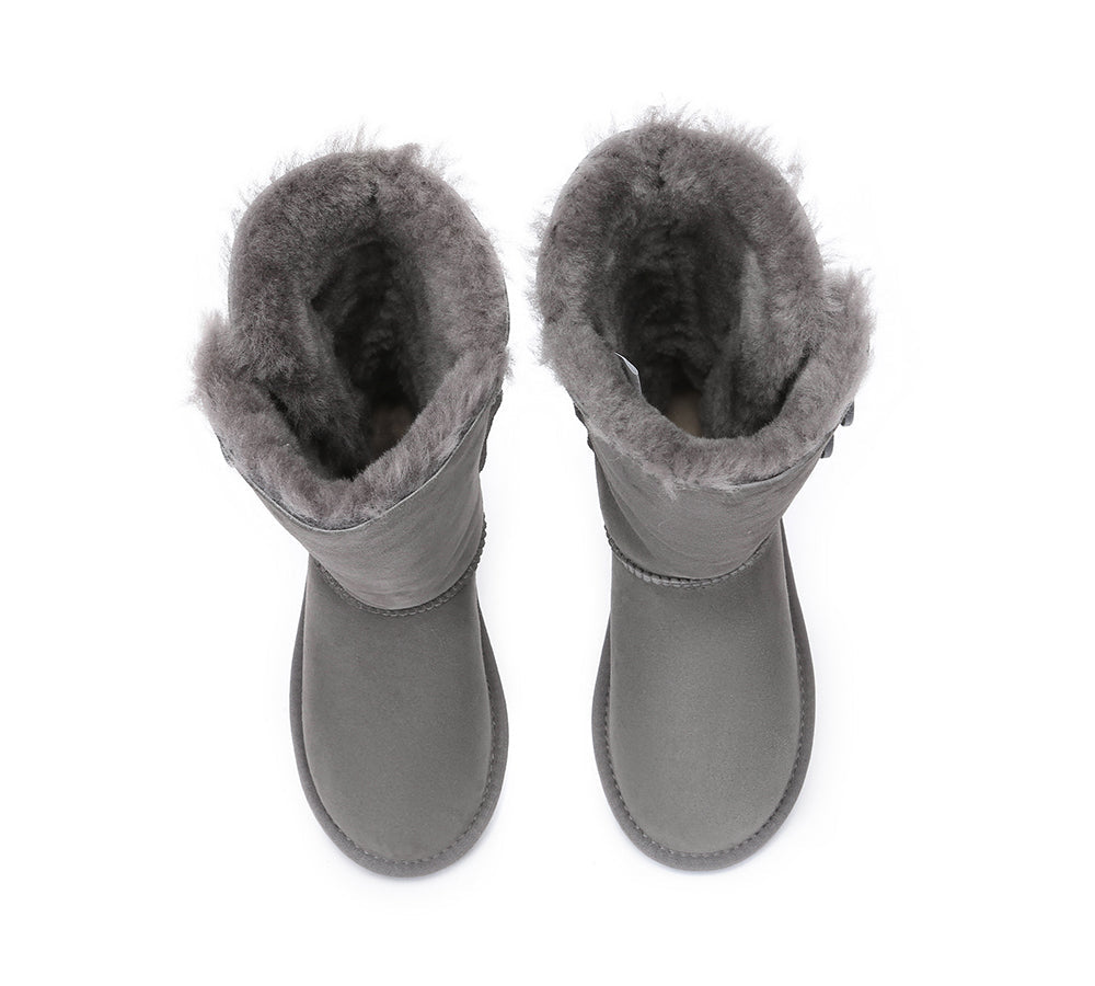 Tall Button Boots