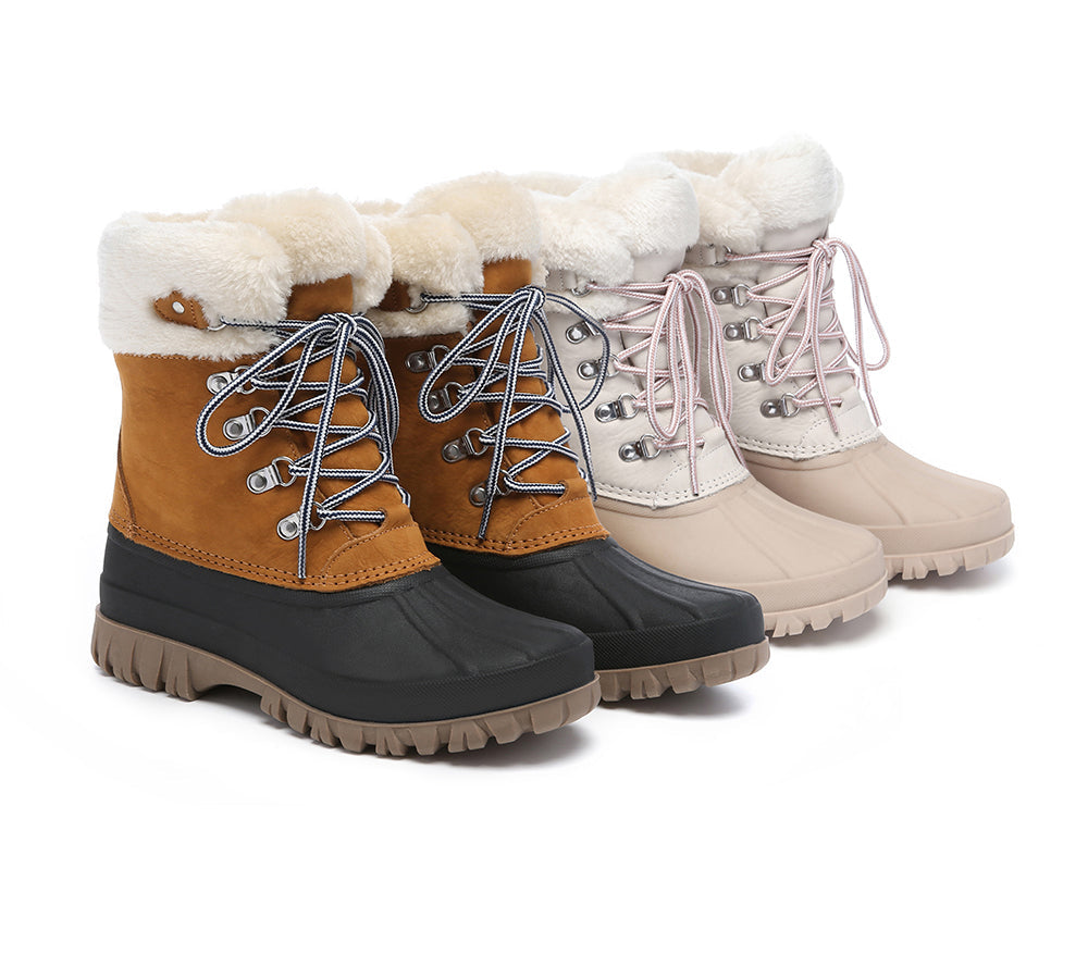 Natalia Snow Boots - Huakoa