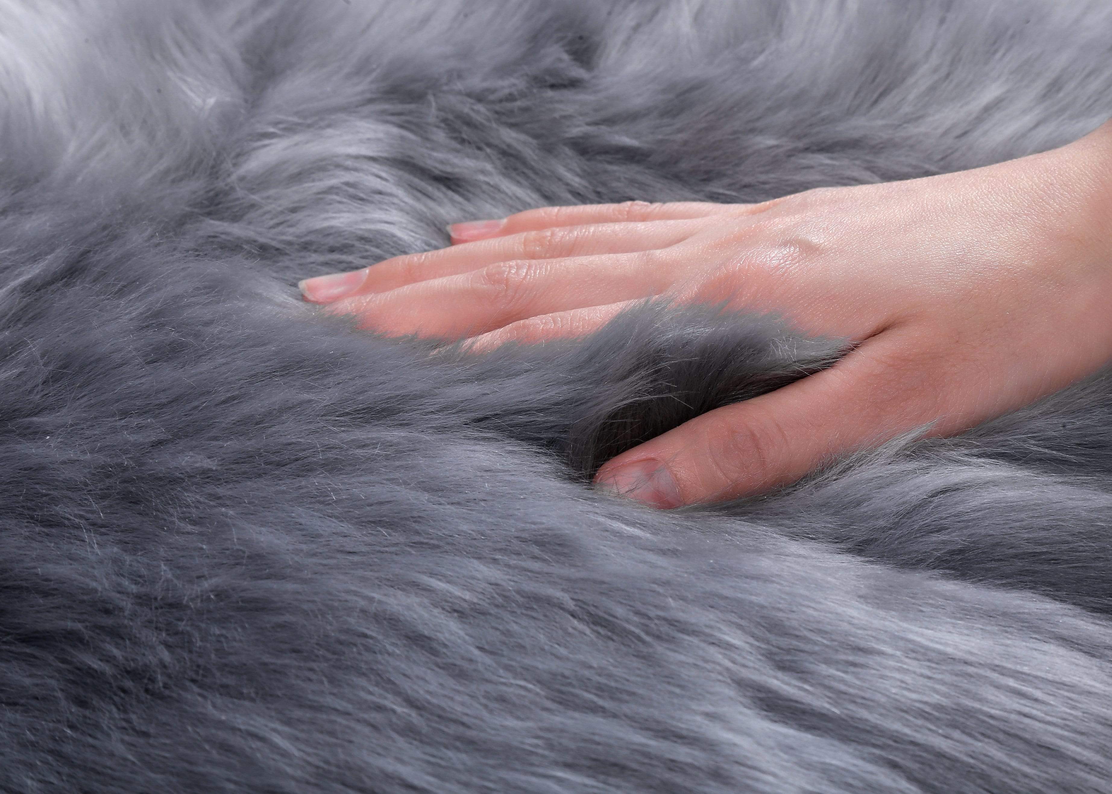 Premium Australian Sheepskin Rug 95cm