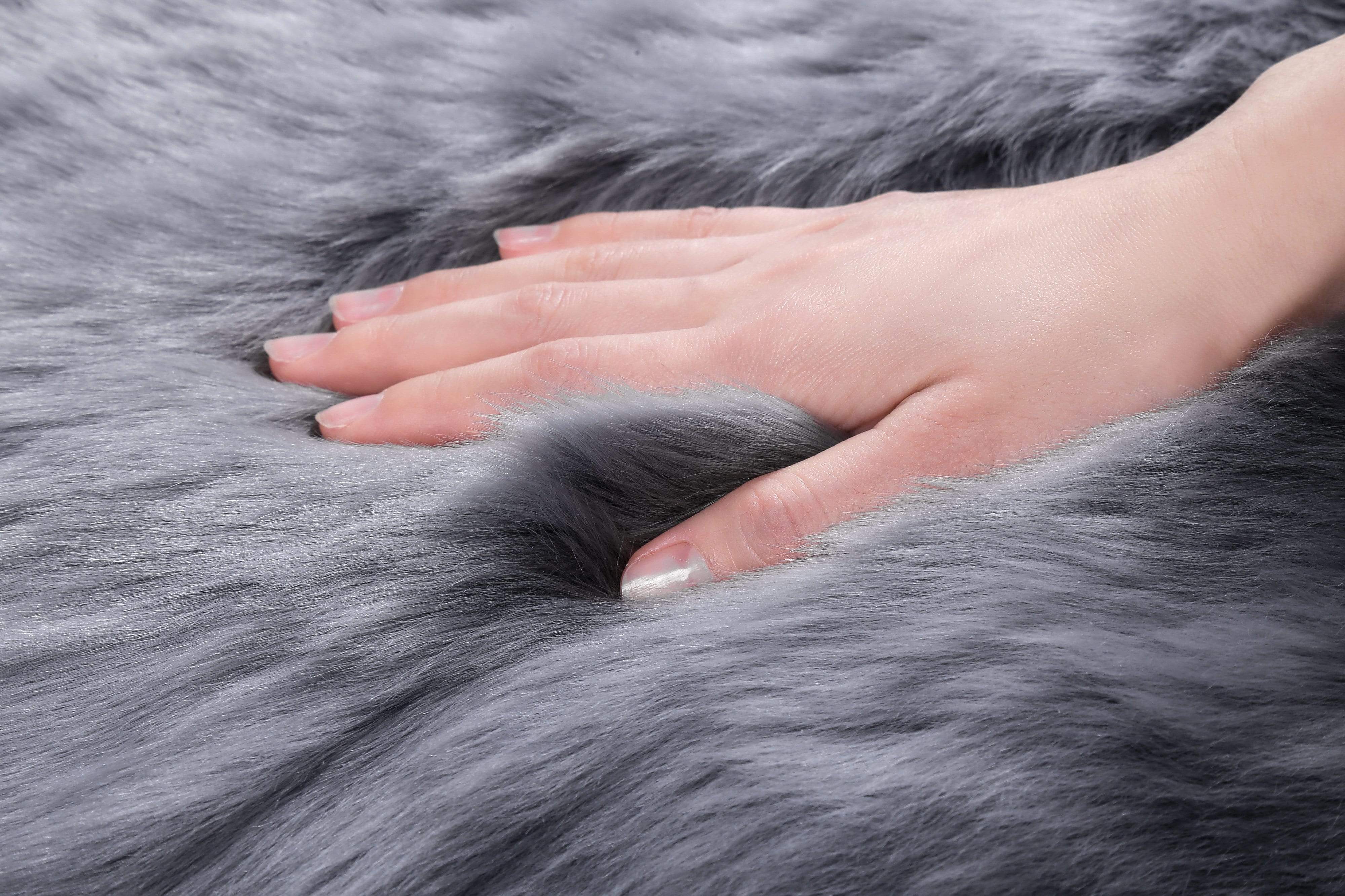 Premium Double Australian Sheepskin Wool Rug