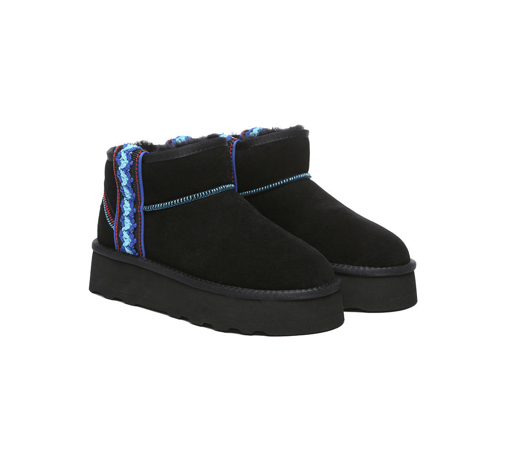 Ankle Platform Tazzy Boots Vance