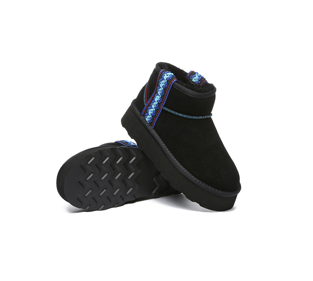 Ankle Platform Tazzy Boots Vance