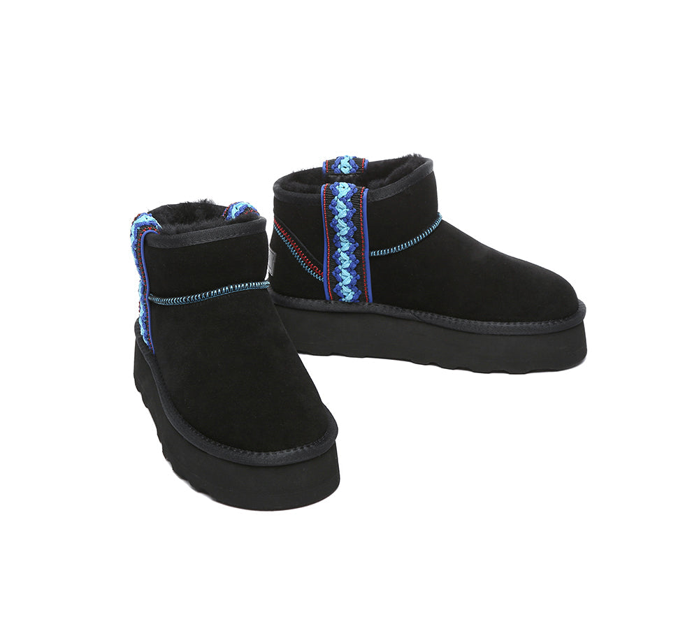 Ankle Platform Tazzy Boots Vance