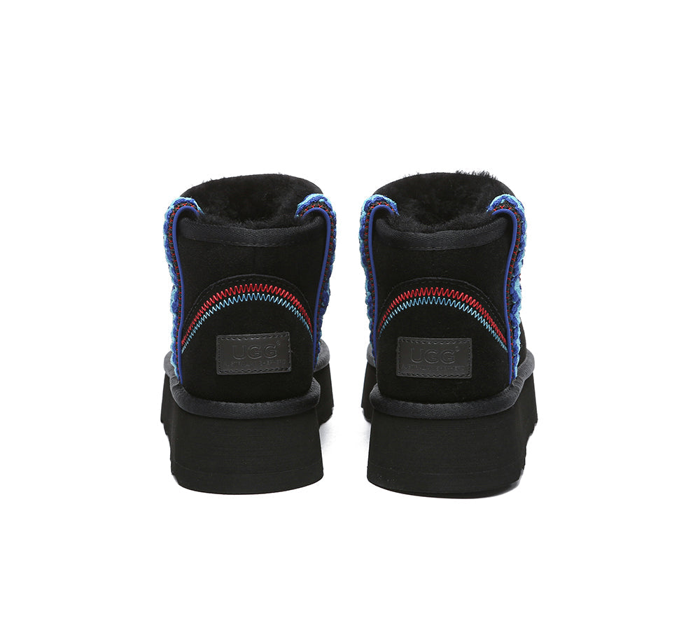 Ankle Platform Tazzy Boots Vance