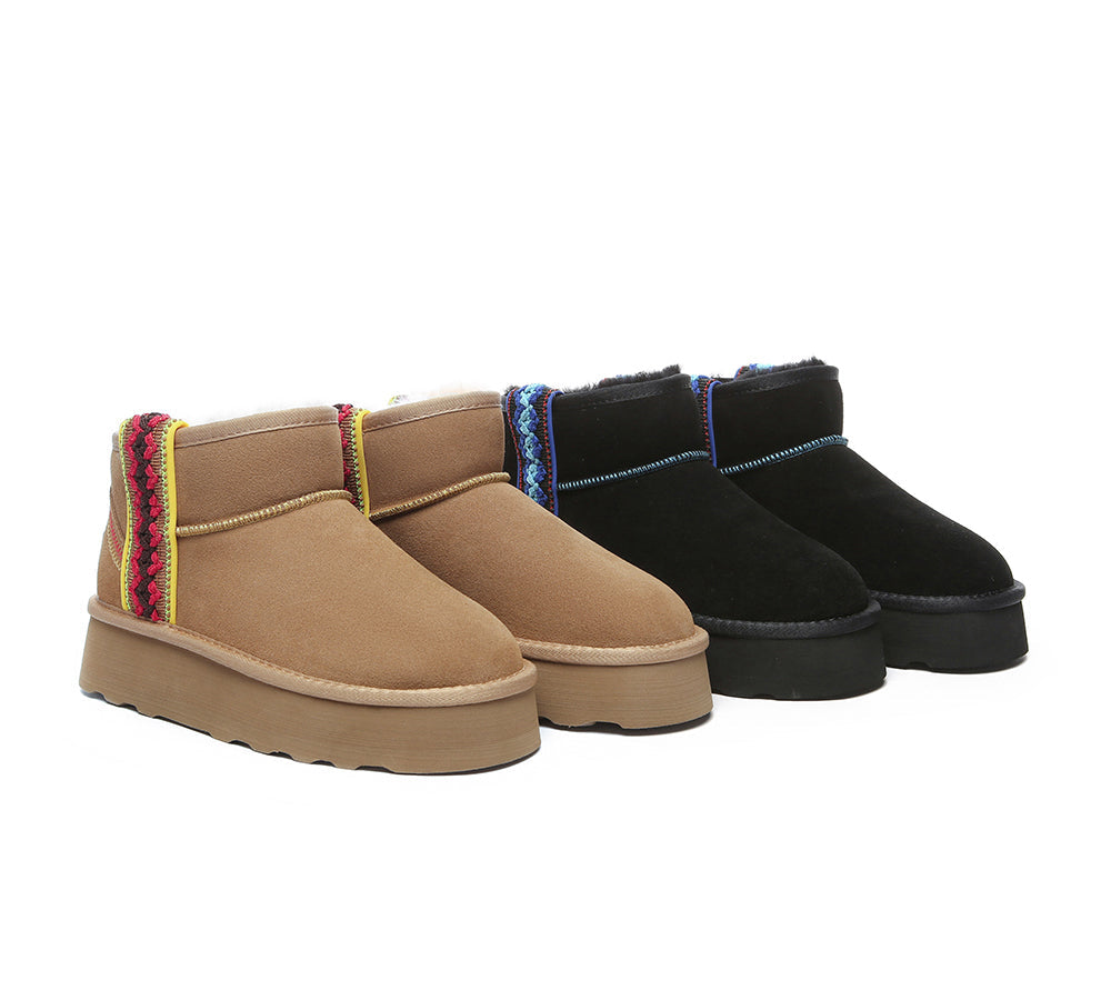 Ankle Platform Tazzy Boots Vance