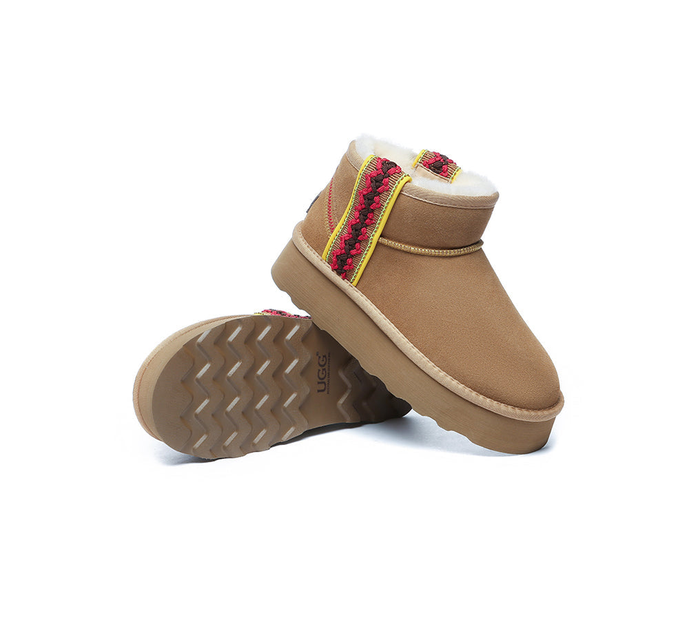 Ankle Platform Tazzy Boots Vance