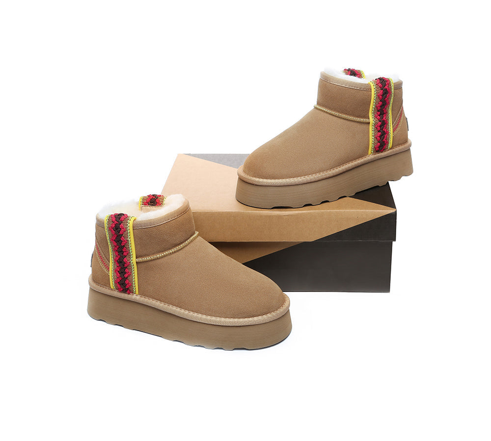 Ankle Platform Tazzy Boots Vance