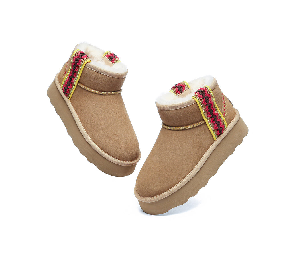 Ankle Platform Tazzy Boots Vance