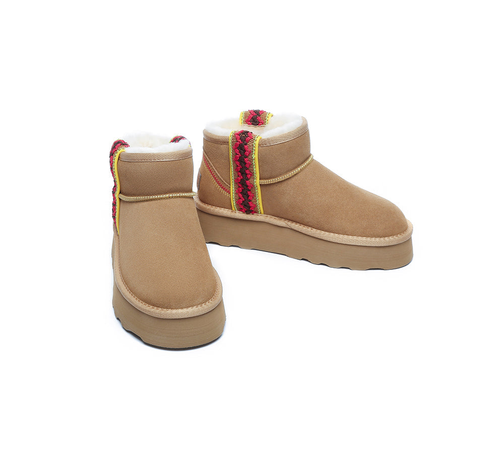 Ankle Platform Tazzy Boots Vance
