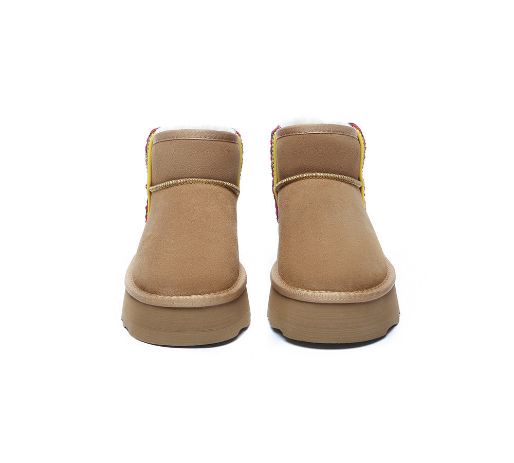 Ankle Platform Tazzy Boots Vance