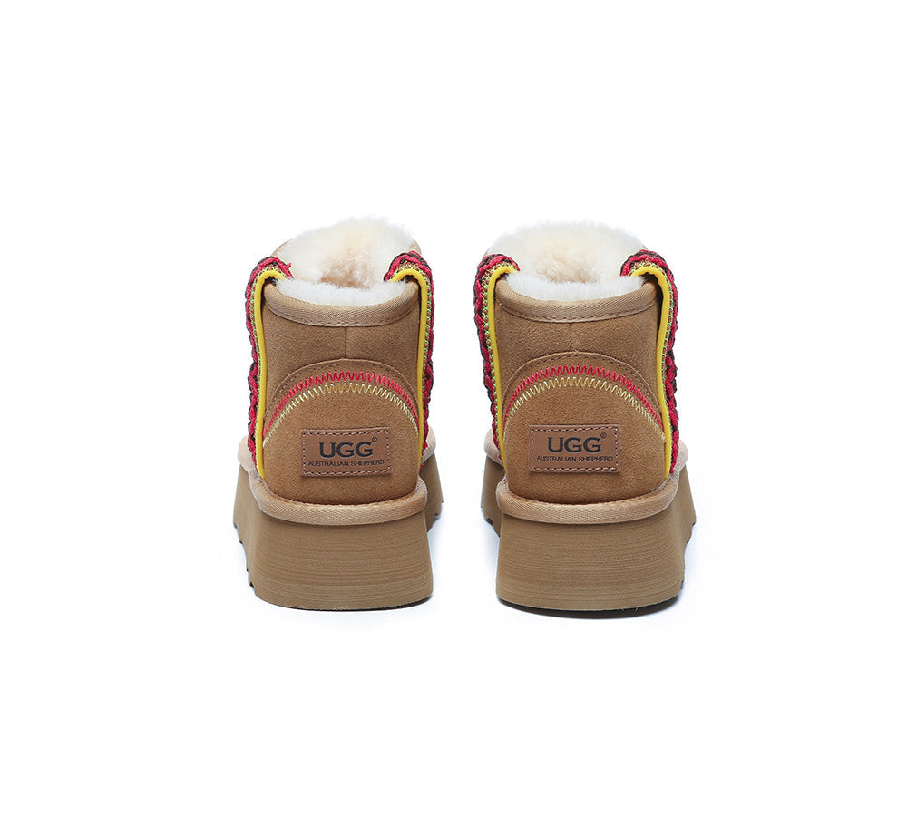 Ankle Platform Tazzy Boots Vance